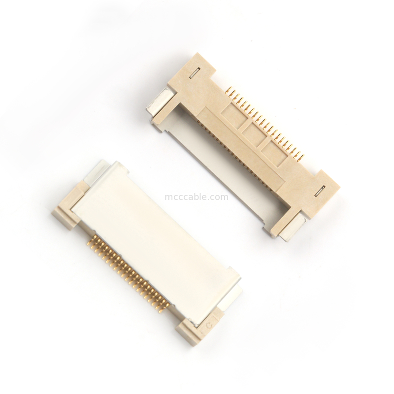 LVDS-kabel 20143-020E-20F Micro coaxiale luchtkabel connector 0,5 mm Pitch Voor elektronische apparatuur