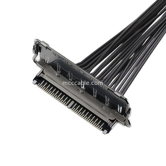 lvds spelden schakelaartypes 40 lvds schakelaar 20977-040T 040E 01 Horizontale het koppelen type micro-Coaxiale schakelaar