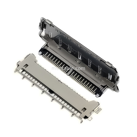 lvds spelden schakelaartypes 40 lvds schakelaar 20977-040T 040E 01 Horizontale het koppelen type micro-Coaxiale schakelaar