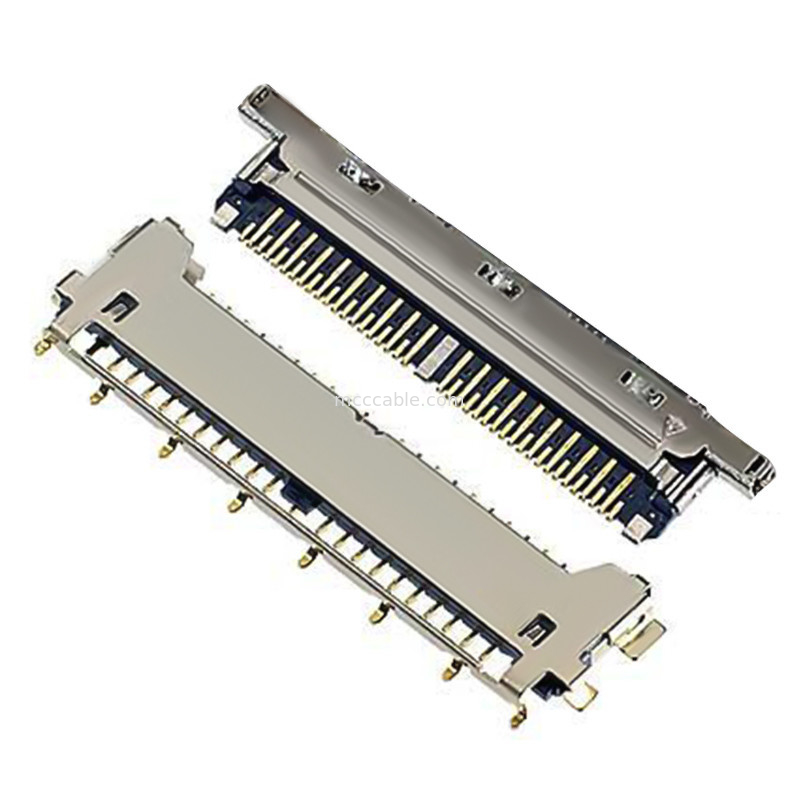 lvds spelden schakelaartypes 40 lvds schakelaar 20977-040T 040E 01 Horizontale het koppelen type micro-Coaxiale schakelaar