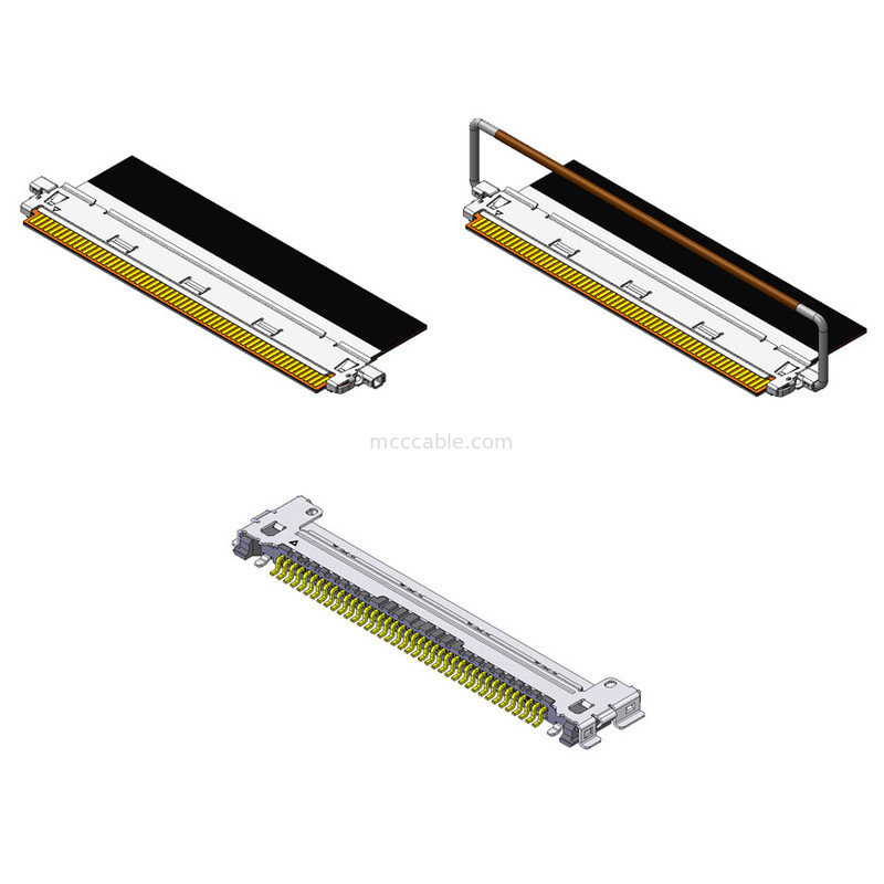 40P Automotive Coaxial Cable Connectors 20858-040T-01 40Pin Koppelingsrichting Horizontaal