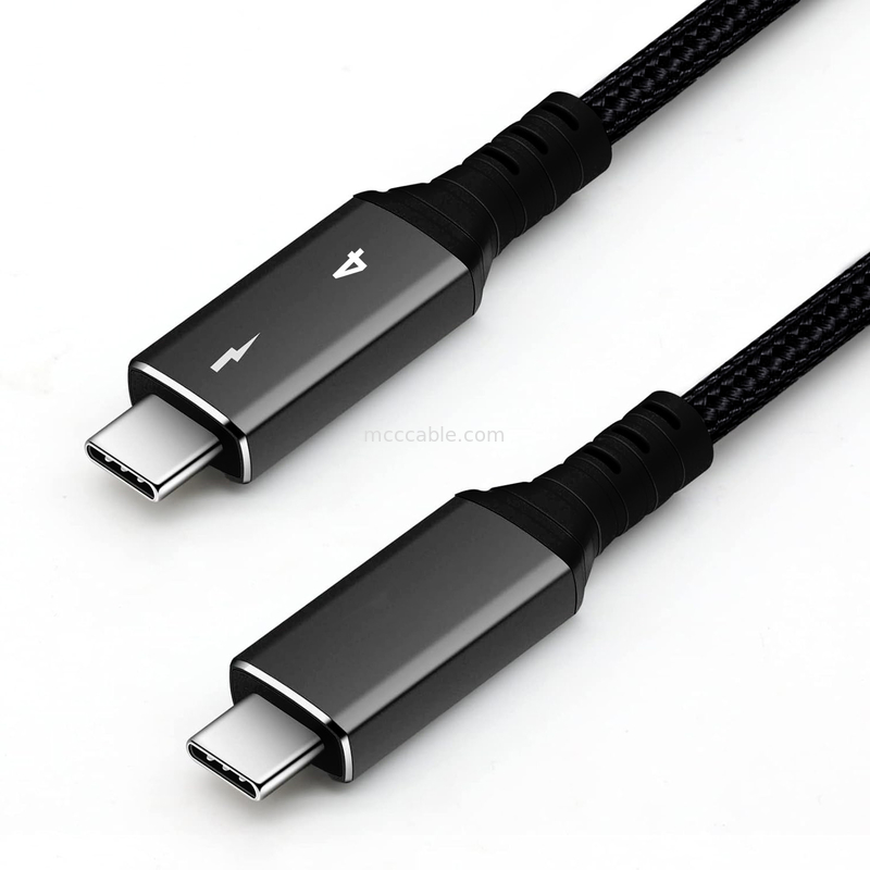 Thunderbolt 4 40 Gbps snelheden, ondersteunt dubbele 4K- of enkelvoudige 8K-displays