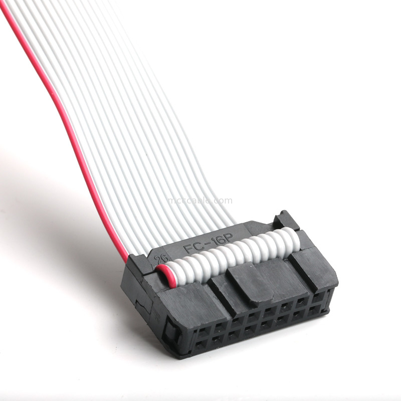 DP2.54-1×16P naar IDC2.54 2×8P bandkabel assemblage.