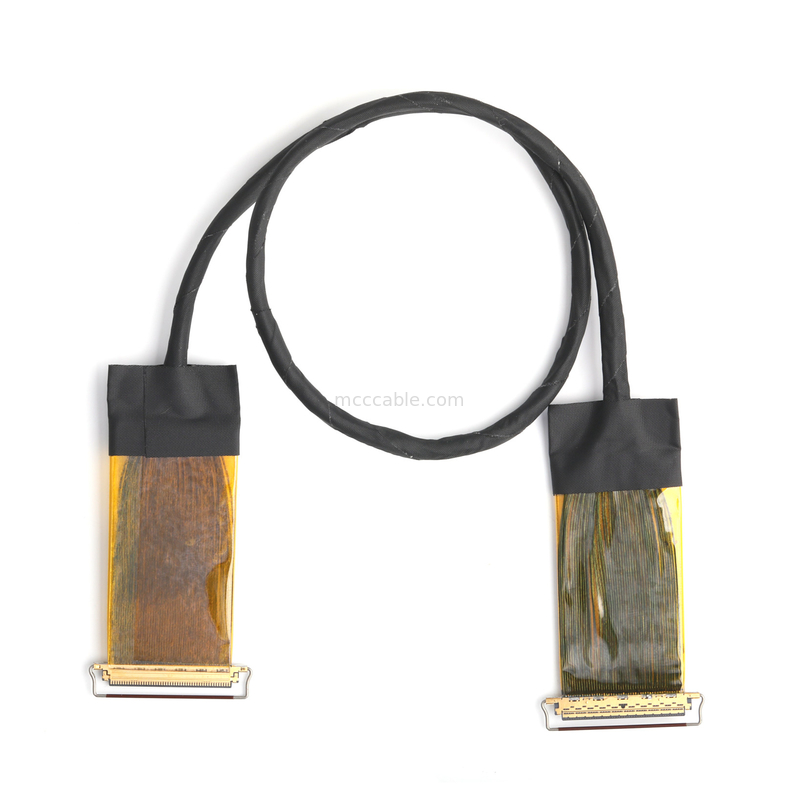 50-pins micro-coaxiale kabelassemblage met AWG38 afgeschermde draad voor snelle data