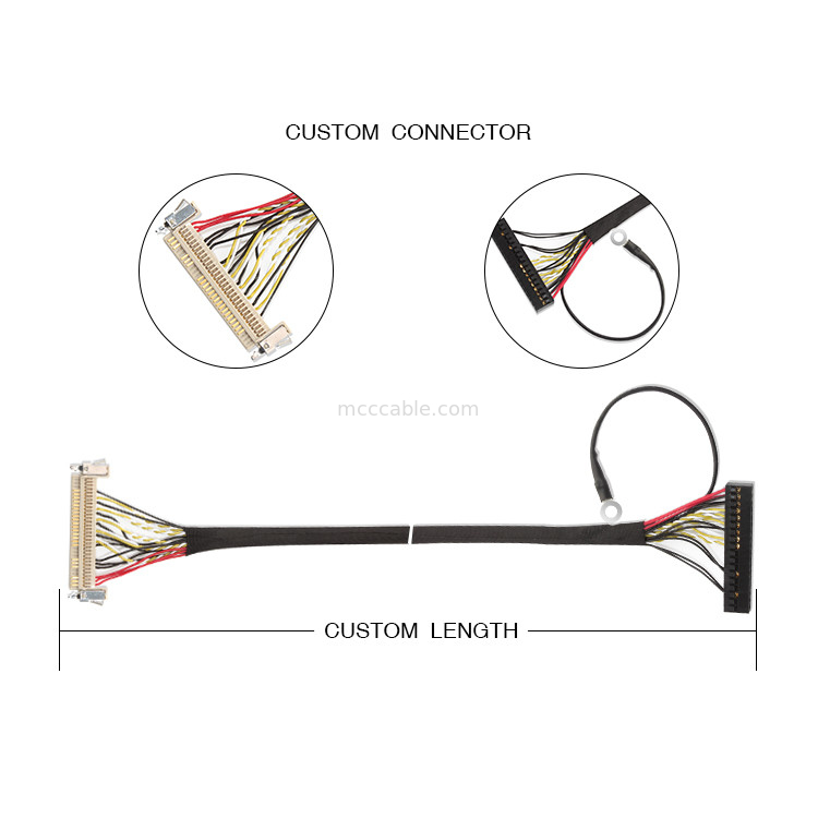 30 de Assemblage van de Speldlvds Kabel, de Kabel van 51 Speldfi x30hl-B Lvds voor Lcd Comité
