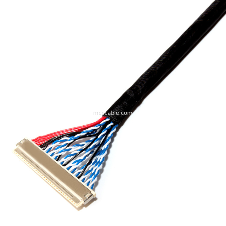 FI X30H Lvds 30 Speld 30 32 36 de vertoningsschakelaar van AWG JAE Connector For Lcd Panel lvds