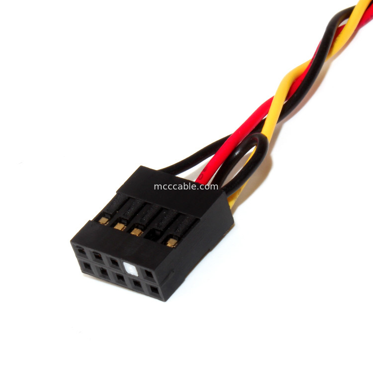 10POS 2.54MM KOPBAL 3.5MM van HOOGTEmolex 22-55-2101 COMITÉ ZETTEN AUDIOhefboom op