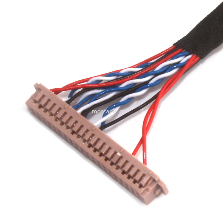 UL de micro overhaalt Kabelassemblage, JAE-Kabel 30 Pin Fi X30 van URENlvds aan Df13 30ds 1.25c
