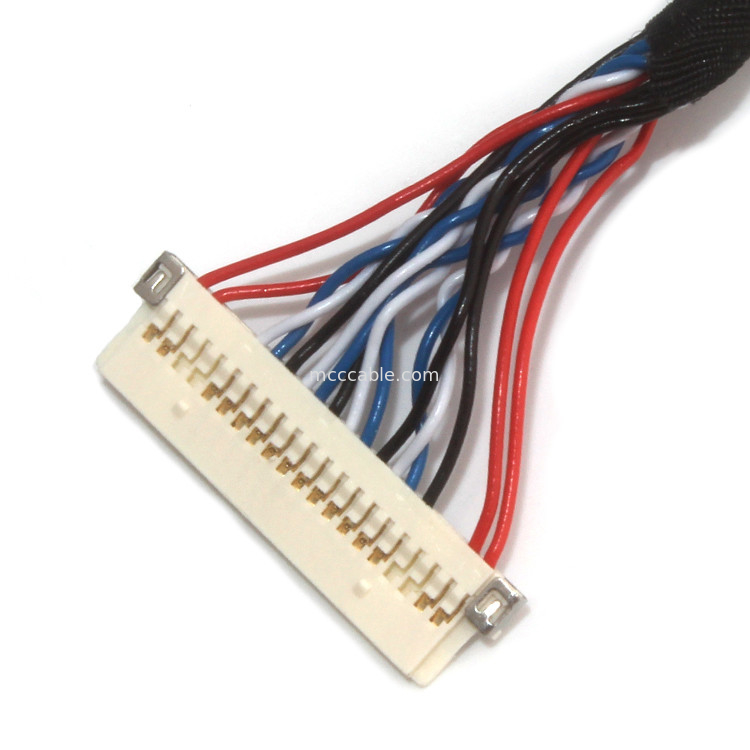 UL de micro overhaalt Kabelassemblage, JAE-Kabel 30 Pin Fi X30 van URENlvds aan Df13 30ds 1.25c