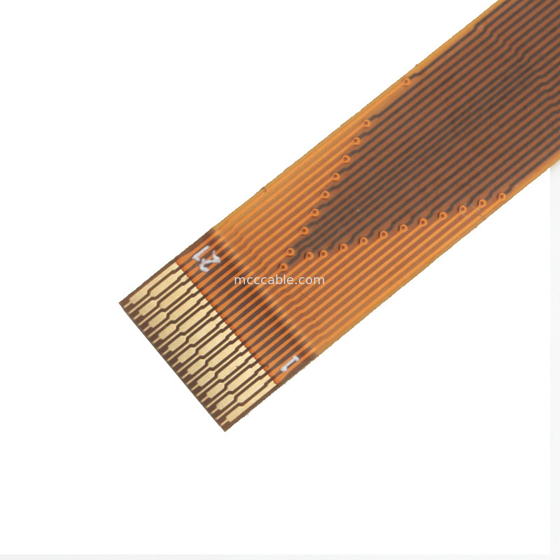 21 speldffc FPC Kabel, Flexibele Vlakke Kabel 0.3mm van FPC de schakelaar van de Hoogte lvds vertoning