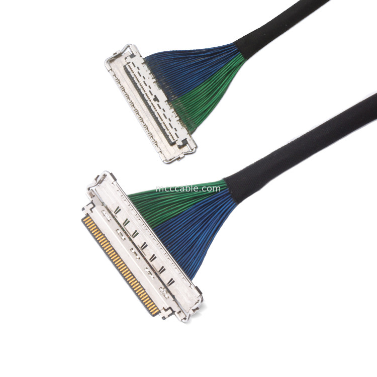 60 PIN Micro Coaxial Cable EMI Shielding Cable 20788 060T 01 lvds edp Cable