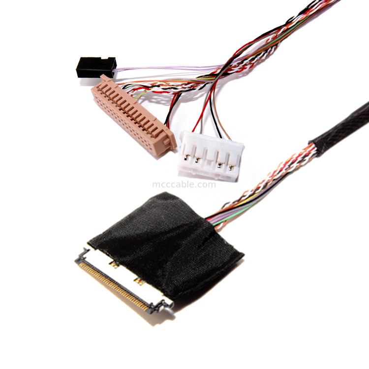 30 Pin Lcd Lvds Kabel 20345 040t Lvds To Edp Kabel lvds display connector