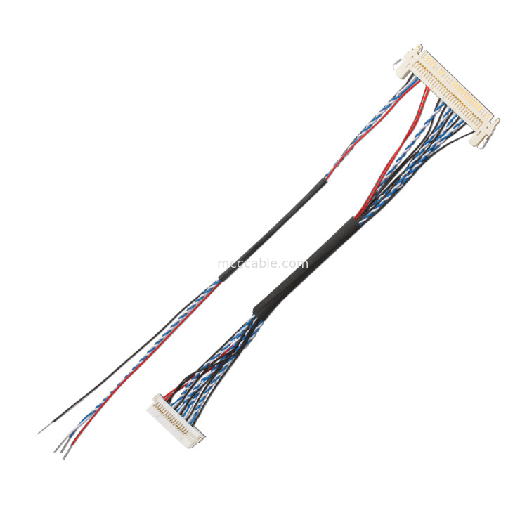De Uitrustingsfi S20S 20pin, 1,25 Mm-Hoogte JAE Display Lvds Cable van de douanedraad