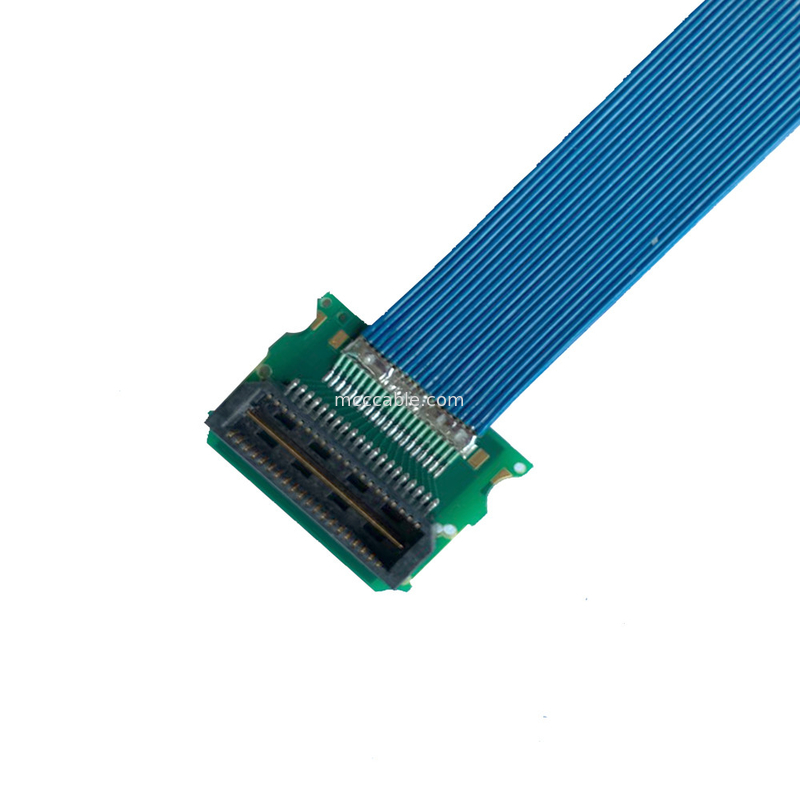 De schakelaar van de de Assemblage lvds vertoning van de Samtec qsh-030-01-F D 30pin 60pin 90pin Kabel