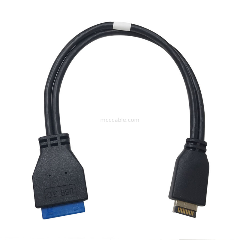 Douane 9,5“ Usb 3,2 Gen 20 Pin To Usb 3,2 Gen Header Female Male Front-Comité de Uitrusting van de Kopbaldraad