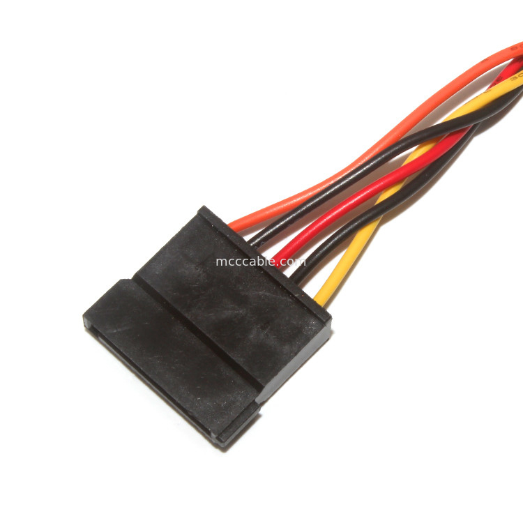 Molex 0679260011 Sata-van de de Hoogtekabel van Machtskabel Vrouwelijke 3.81mm de vertoningsschakelaar lvds