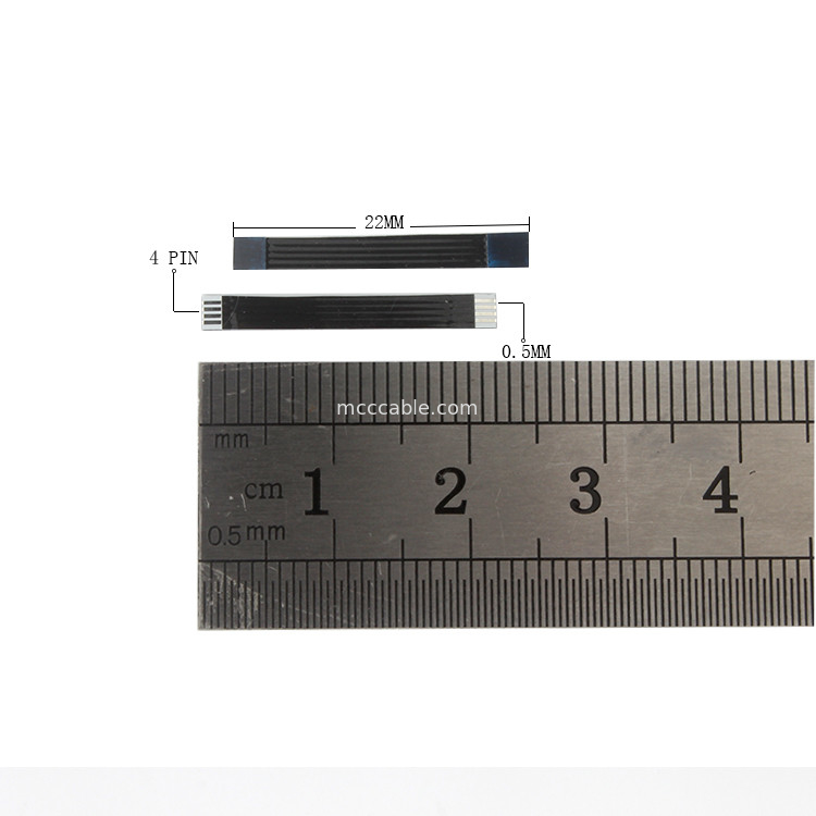 4 speldffc FPC Kabel, OEM FFC Lintkabel voor de schakelaar van de Printer lvds vertoning