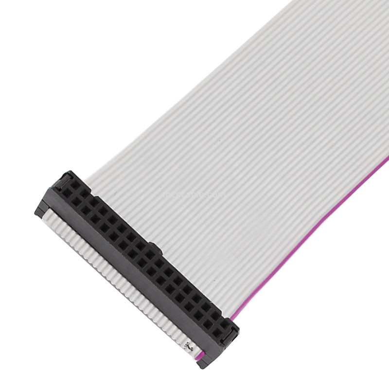 2,54 mm werpen Vlakke Flexibele Lintkabel, 10 Speldidc Kabel 60mm Lengte