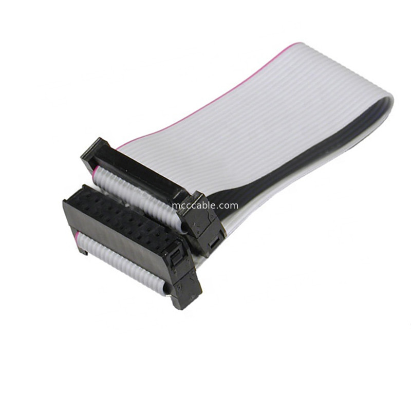 2,54 mm werpen Vlakke Flexibele Lintkabel, 10 Speldidc Kabel 60mm Lengte