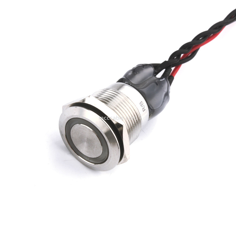 Bulgin Mpi002 28 kabel van de de Machtsschakelaar van D4 de Rode Blauwe Geleide voor Rl tot Molex 50579402