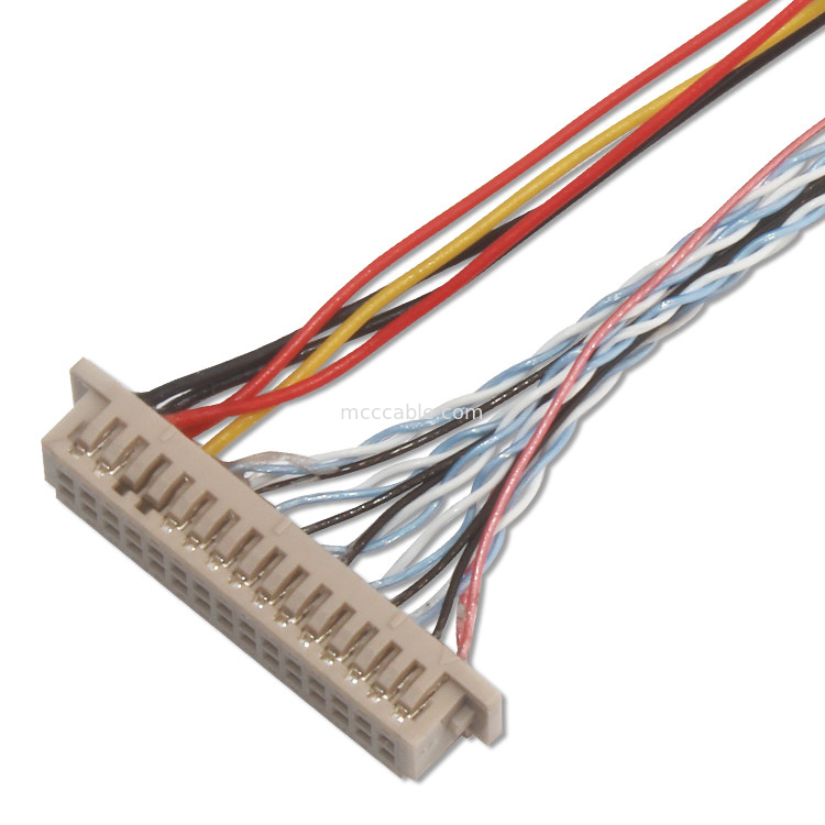 1.25mm 0.5mm Lvds Coaxkabel Df13 30ds 1.25 tot 20453-240T-03 0,5mm pitch