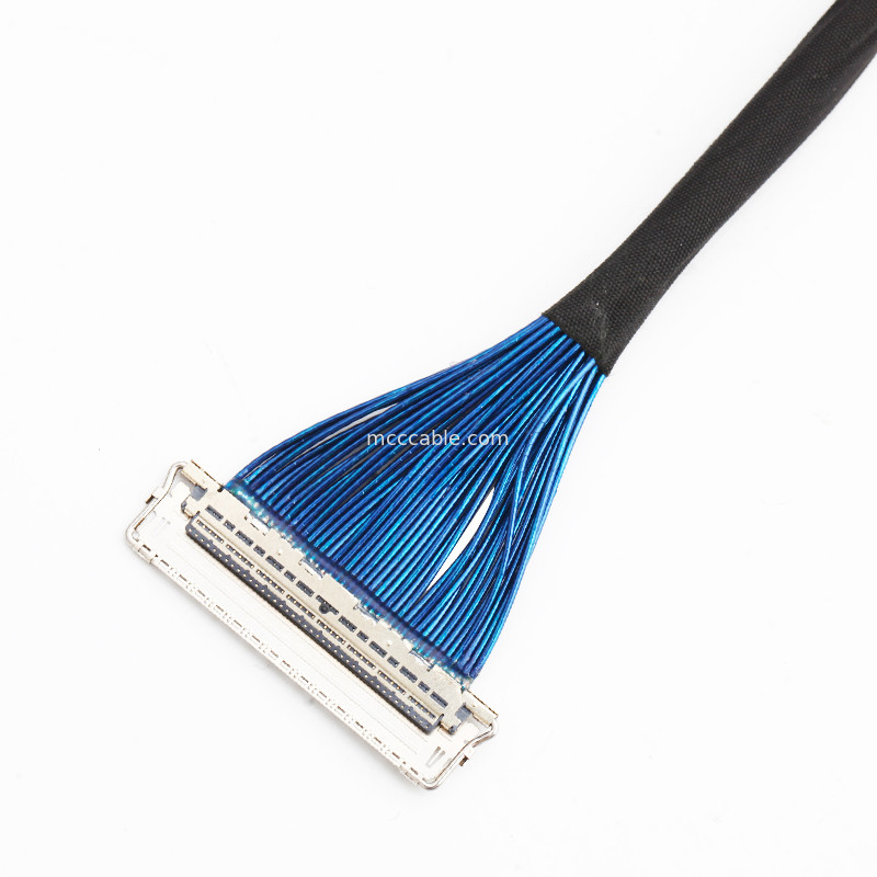 Micro Coax Mipi Dsi Lvds EDP-kabelassemblage 20846 20Pin 20846-020t-02 20847-020t-02 20P