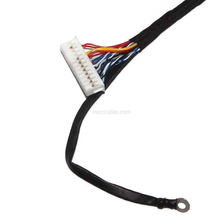 Aanpassen Lengte 2.0mm Pitch Lvds Kabel Assemblage 30 Pin  DF11-24DS-2C naar FI-X3OHL OEM/ODM