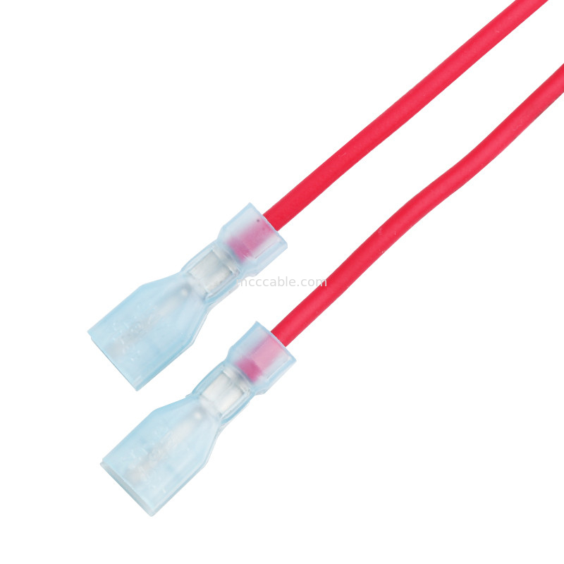 6 speld 100mm de Uitrustingsassemblage Molex 1722582106 tot 4 Pin TE 208130-1 van de Lengtedraad