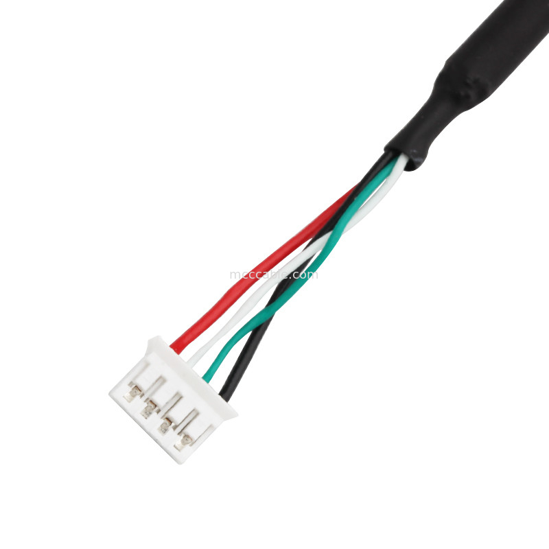 28AWG USB 2,0 AAN JST sph-4 Uitrusting 9 van de Douanedraad de schakelaar van de Speld lvds vertoning