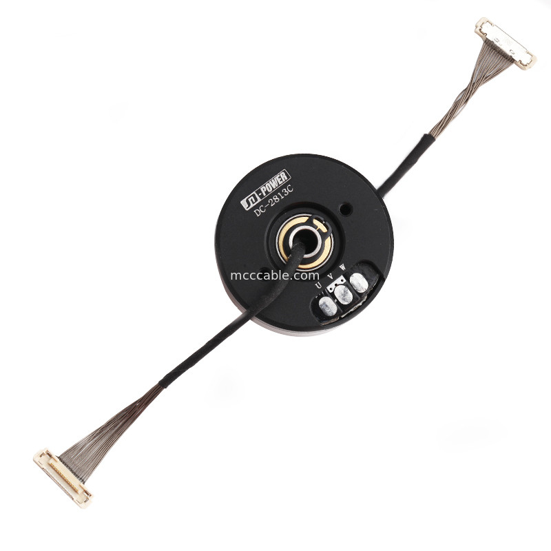 Douane DF36C-15P-0.4SD aan gelijkstroom-2813C de INFORMATICAkabel van de Draaduitrusting LVDS voor Gimbal Camera