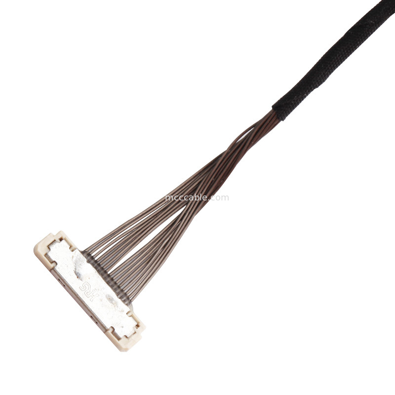 Douane DF36C-15P-0.4SD aan gelijkstroom-2813C de INFORMATICAkabel van de Draaduitrusting LVDS voor Gimbal Camera