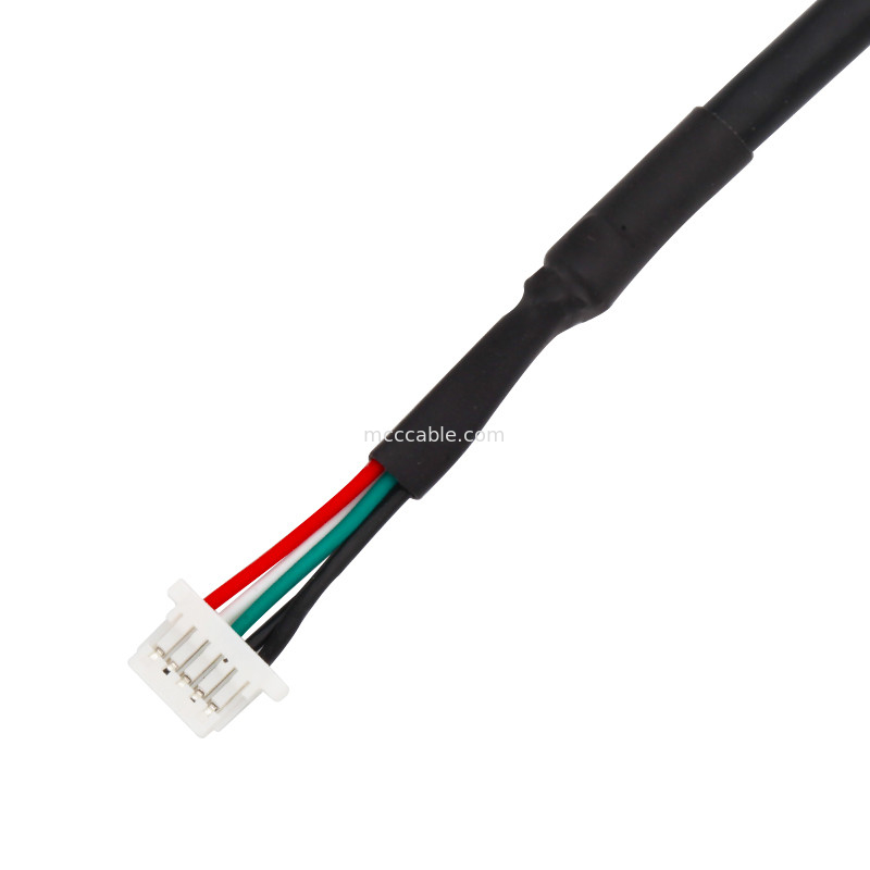 28AWG van de LEIDENE de Assemblage JST phr-5P Uitrustingskabel AAN de Hoogte van SH1.0 5P 1.0mm