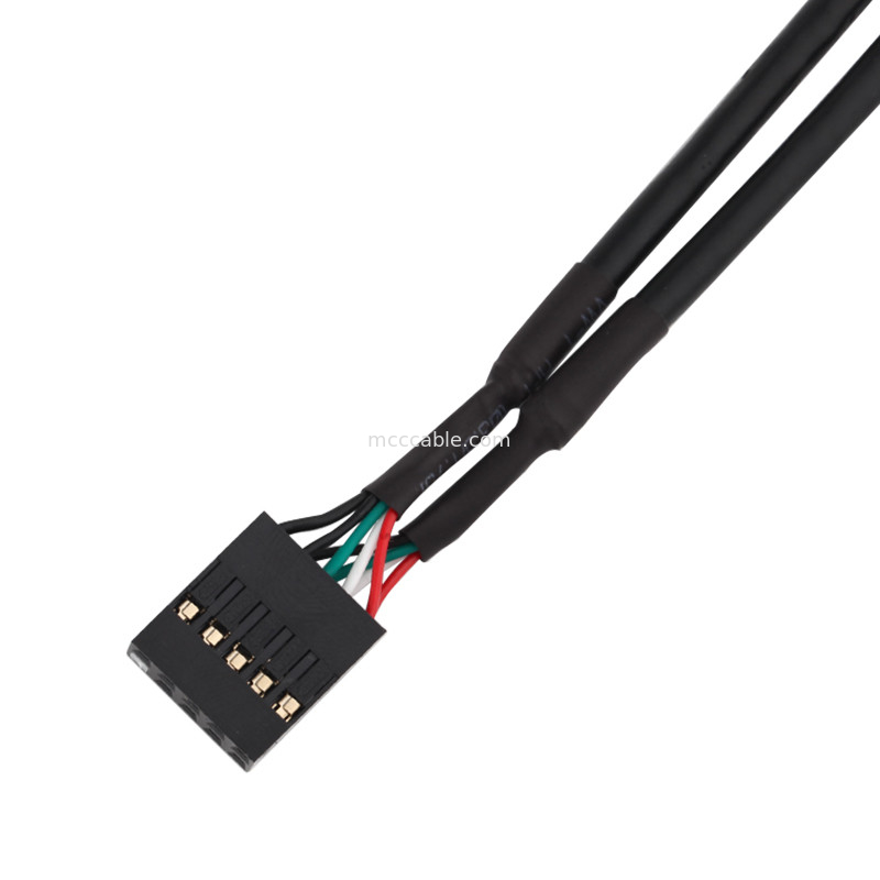 28AWG van de LEIDENE de Assemblage JST phr-5P Uitrustingskabel AAN de Hoogte van SH1.0 5P 1.0mm