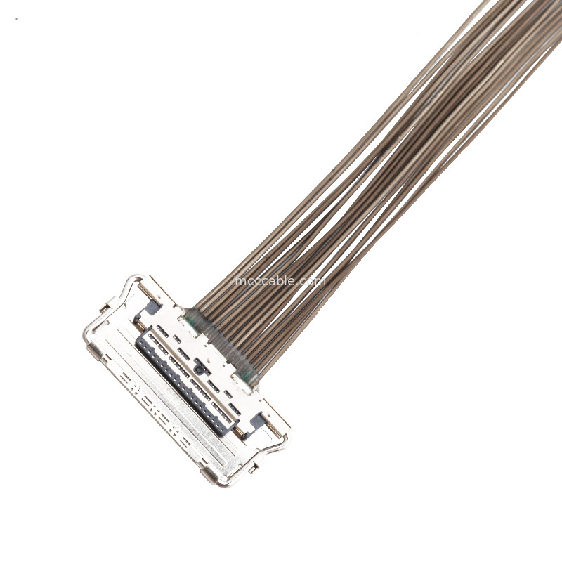 0.4mm van de Micro- van  20679-20p van de Hoogtelvds de INFORMATICAkabel Coaxiale schakelaar lvdsvertoning