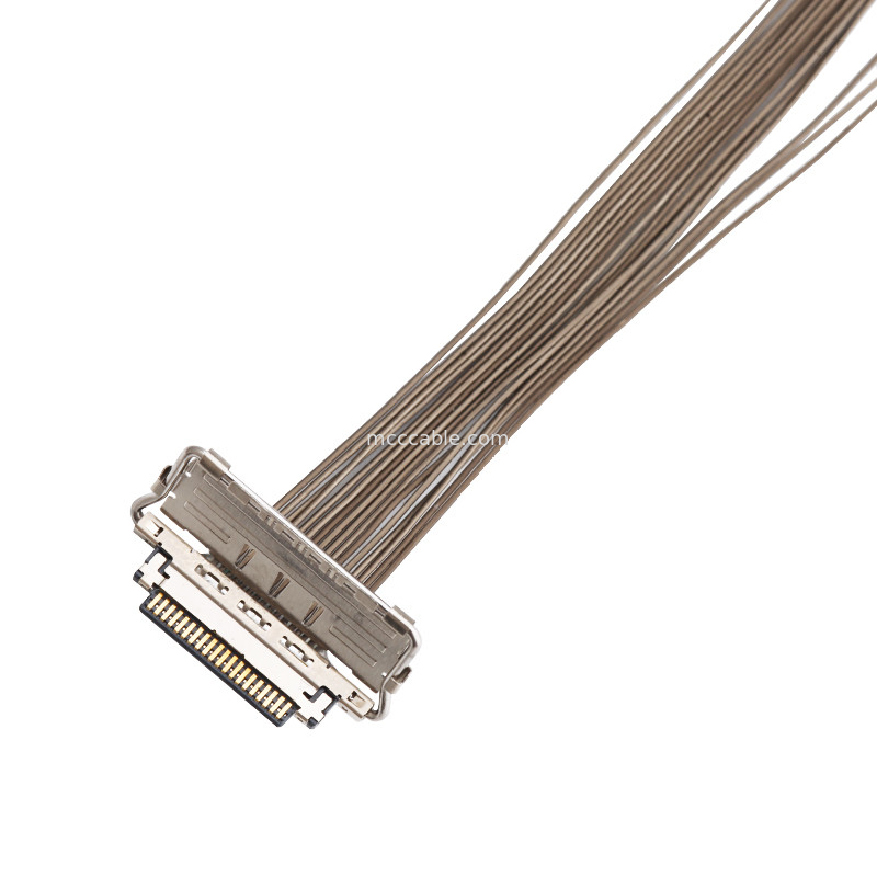 0.4mm van de Micro- van  20679-20p van de Hoogtelvds de INFORMATICAkabel Coaxiale schakelaar lvdsvertoning