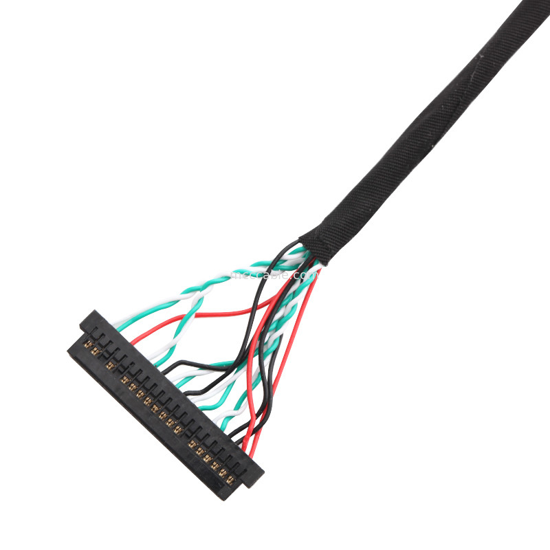 30 de Assemblage WL1258h-20P van de Speldlvds Kabel AAN UREN df13-2 lvds vertoningsschakelaar