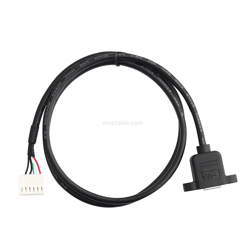 2.54mm van de Uitrustingsdurachill Usb B van de Hoogtea2542ha-6p Draad het de Kabelcomité zet Assemblage op