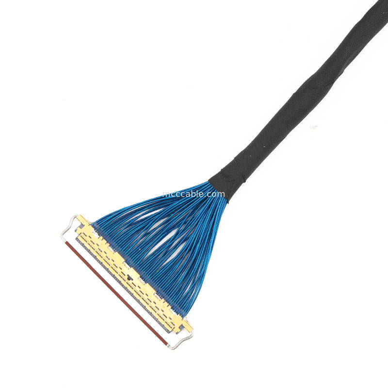 De micro- Informaticakabelassemblage I van Coaixal Lvds de vertoningsschakelaar van  20633-260t-01s lvds