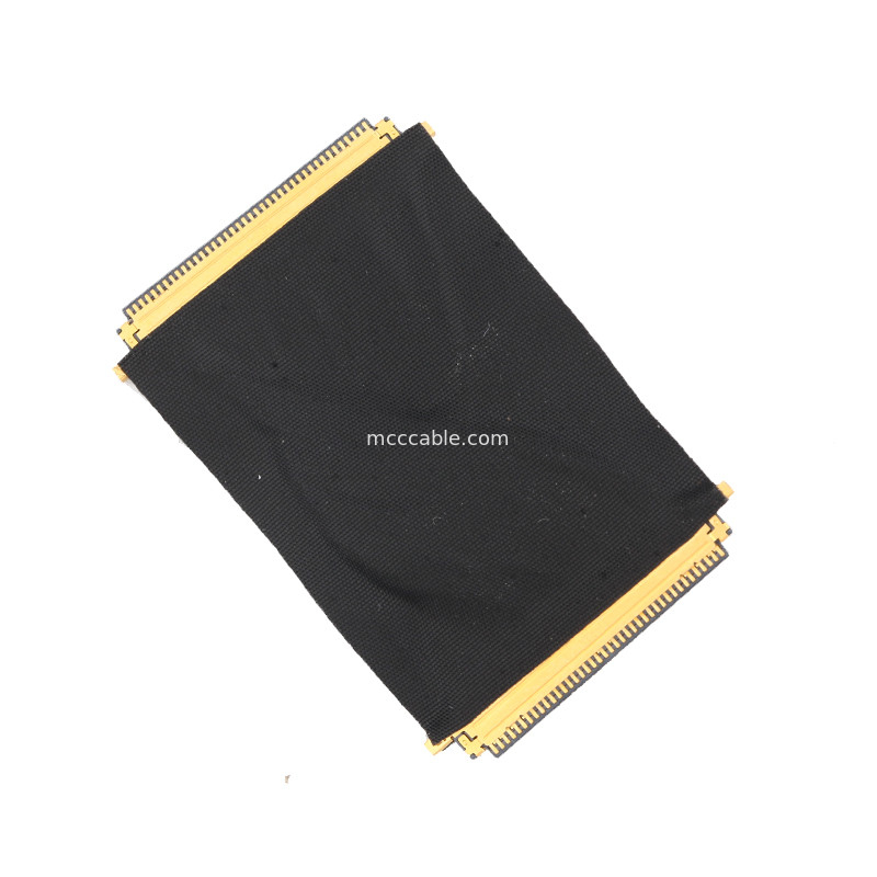 Lengte 50mm van de Kabel lvds speld 40 van JAE HD1P040-CSH2 HD1P040MA1 LCD LVDS INFORMATICA de schakelaarkabel