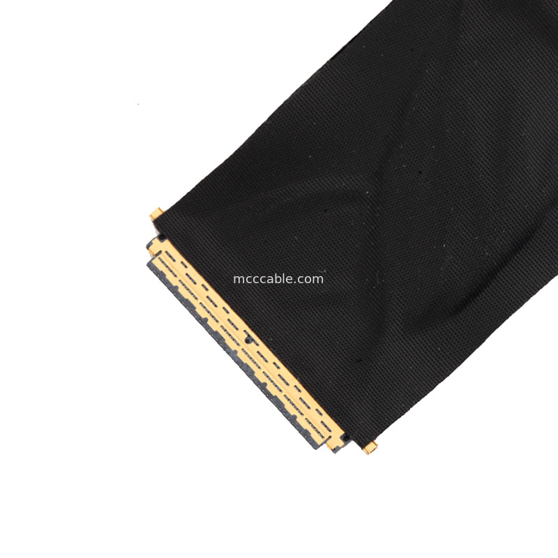 Lengte 50mm van de Kabel lvds speld 40 van JAE HD1P040-CSH2 HD1P040MA1 LCD LVDS INFORMATICA de schakelaarkabel