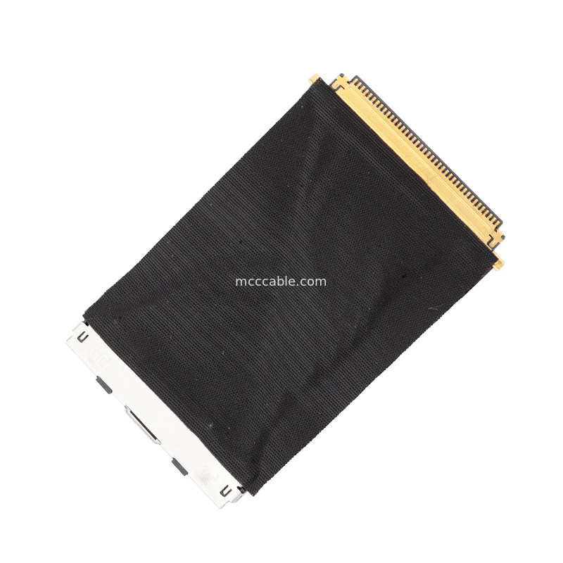 en connector 20453-240T-03 Op maat gemaakte combinatie, DF80D-40P-0.5SD LVDS EDP-kabel