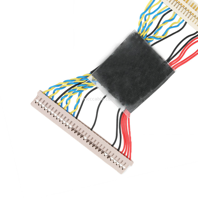 Uren df14-jaren '30-1.25c 30pin aan Informatica de Kabelassemblage van Jae FI-X30 30pin Lvds