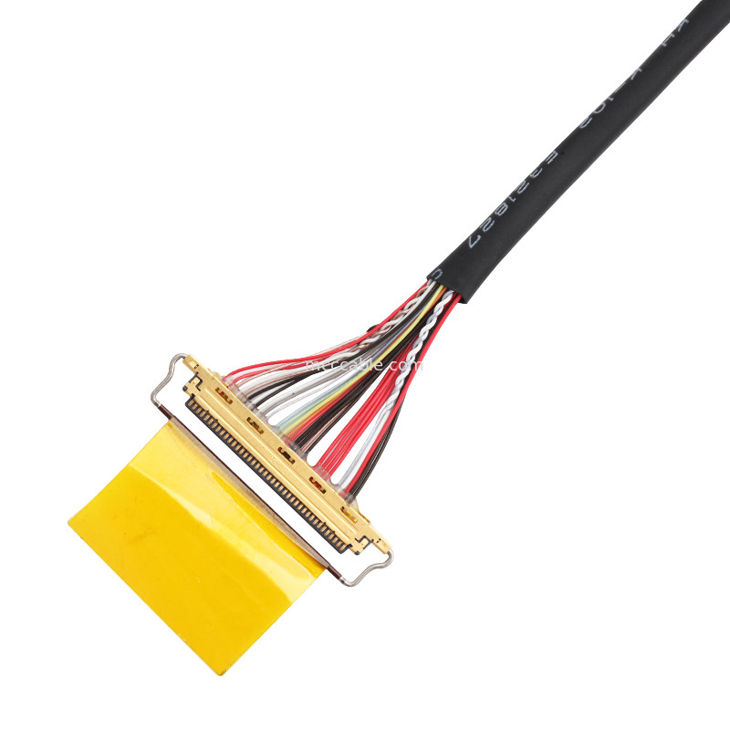 Jst phr-4  20453-240t-03 aan de Assemblage van de de Uitrustingskabel van 20380-R30t-06 lvds