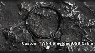 Op maat gemaakte TWN4 USB-kabelassemblage Hoge snelheid afgeschermde bedrading