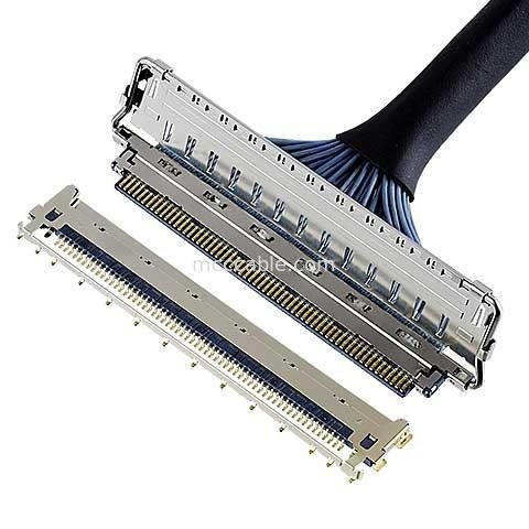 20680 20788 20789 20790 0,4 mm pitch Horizontale paring type micro-coaxiale connector Mellanox
