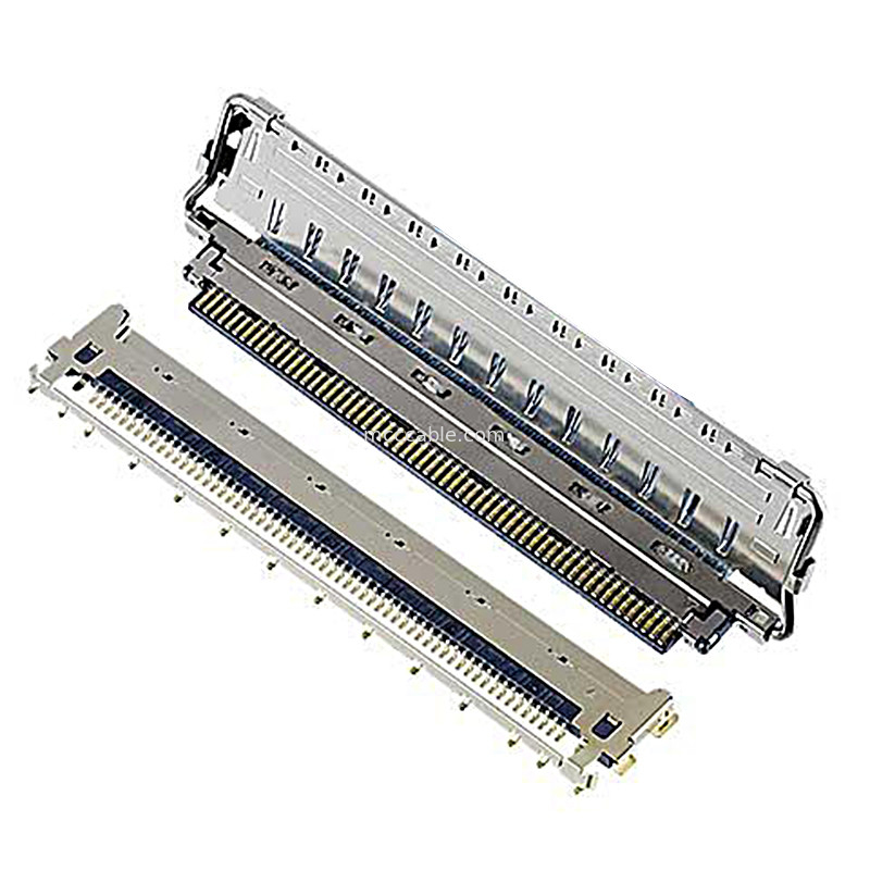 20680 20788 20789 20790 0,4 mm pitch Horizontale paring type micro-coaxiale connector Mellanox