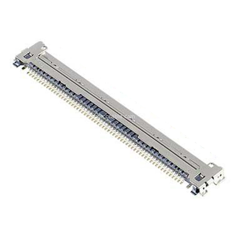 60P  CAF 20858-060T-01 0,4 mm Pitch, Horizontale koppeling Type FPC Plug Connector met mechanisch slot