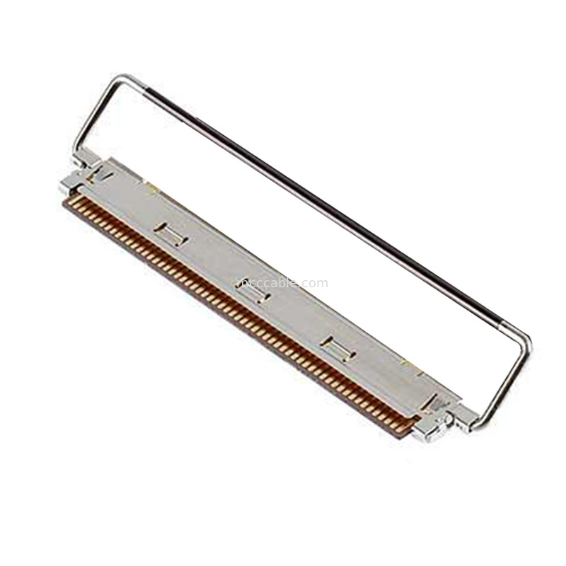 60P  CAF 20858-060T-01 0,4 mm Pitch, Horizontale koppeling Type FPC Plug Connector met mechanisch slot