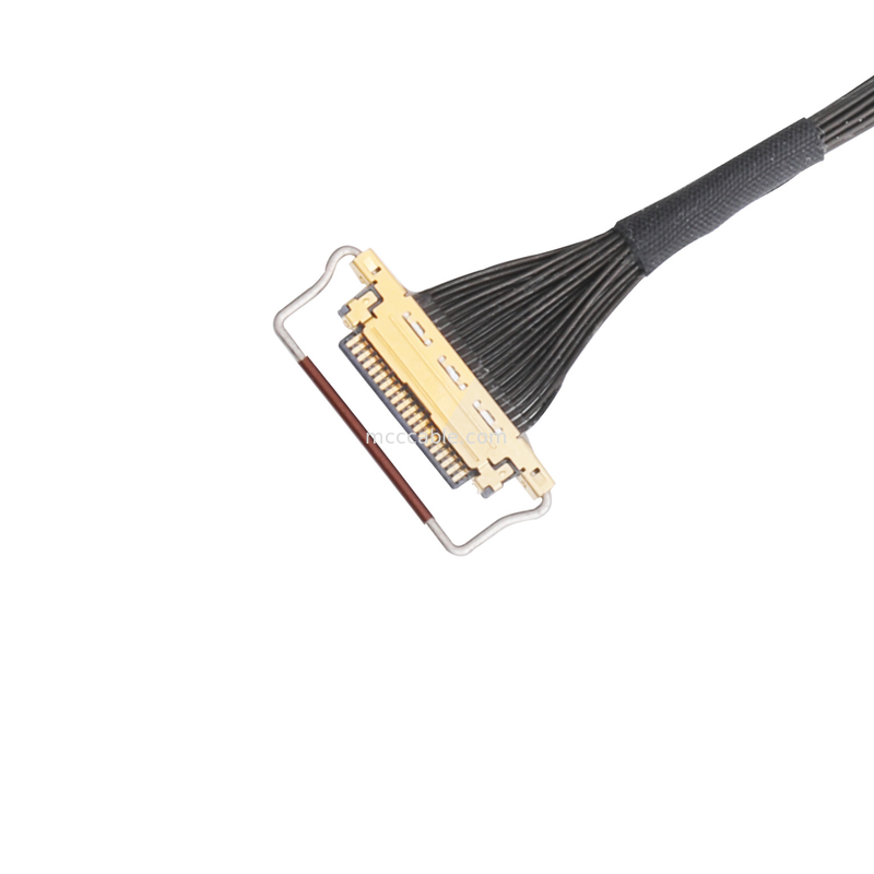 Oem Lvds Kabelassemblage 0.5mm Hoogte 20453-220t-03 Horizontale het koppelen type micro-coaxiale schakelaar