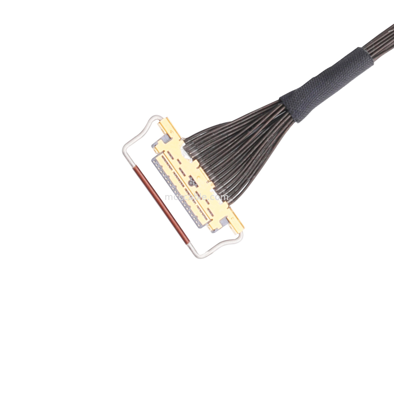 Oem Lvds Kabelassemblage 0.5mm Hoogte 20453-220t-03 Horizontale het koppelen type micro-coaxiale schakelaar